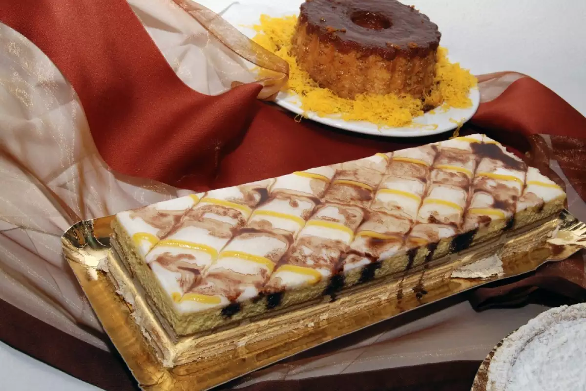 Желирана Бисквитена Торта
