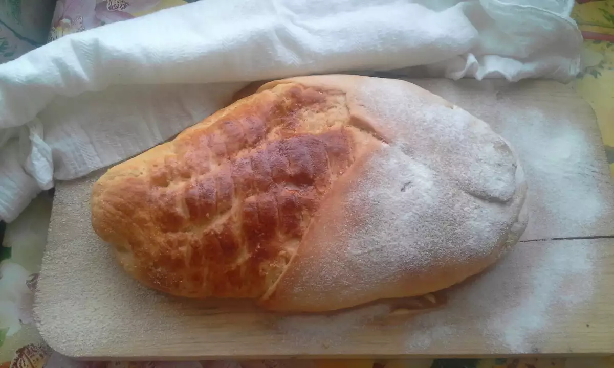 Пухкав Царевичен Хляб