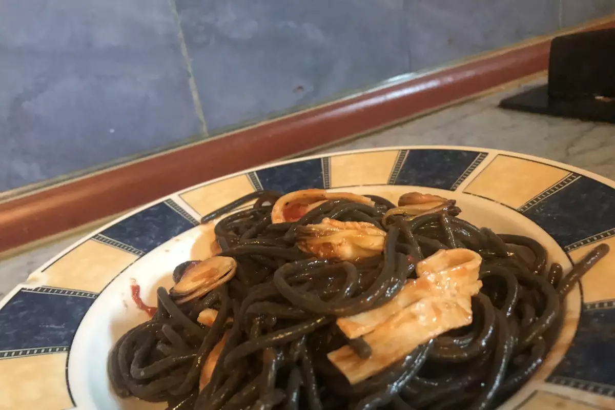 Спагети с Ролца от Раци