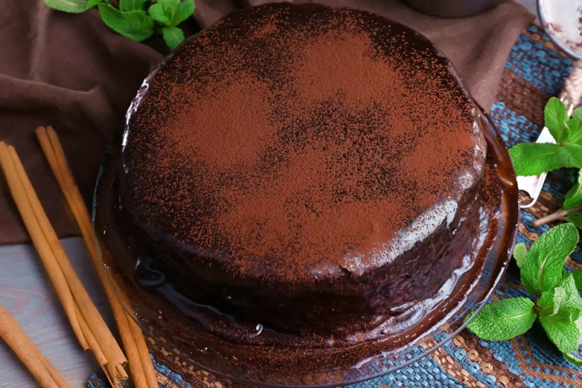 Шоколадова Заливка на Торта