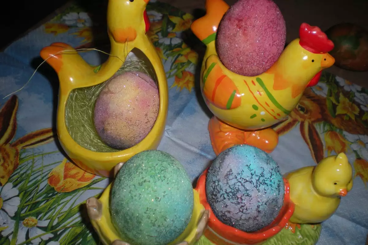 Традиционни Български Великденски Яйца