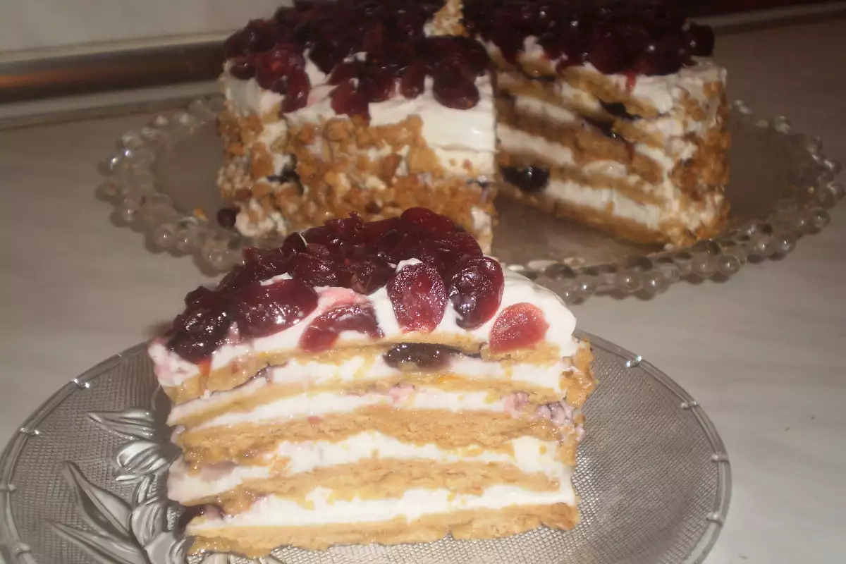 Френска Боровинкова Торта