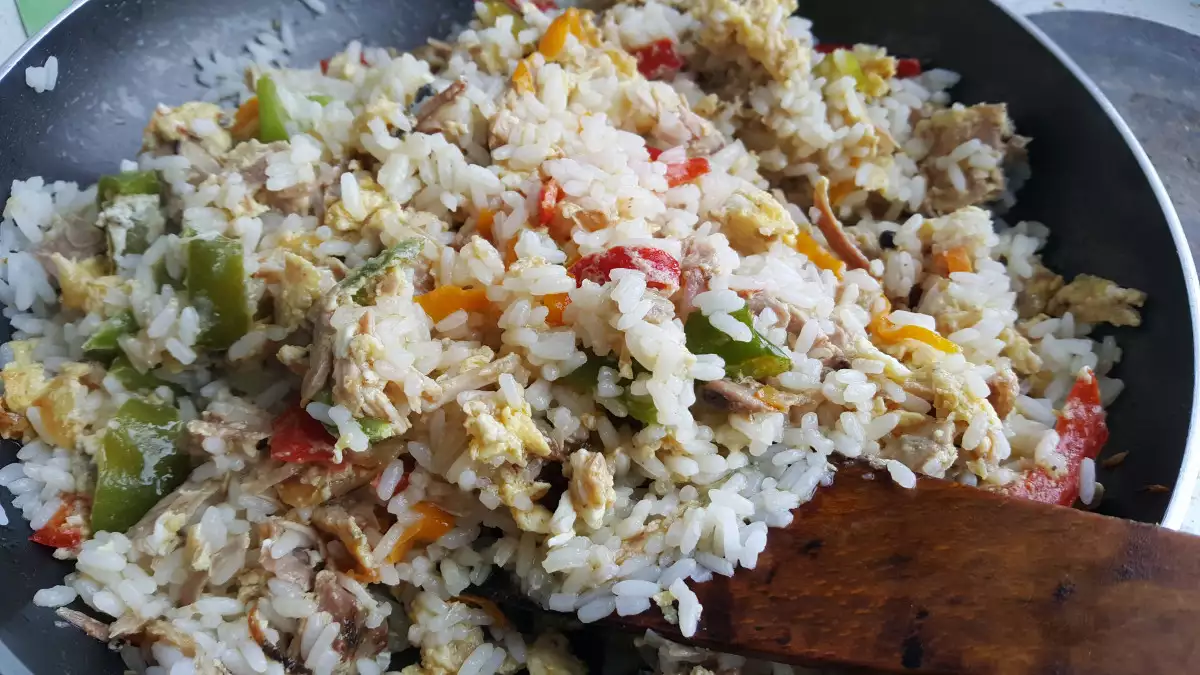 Пържен Ориз с Яйца