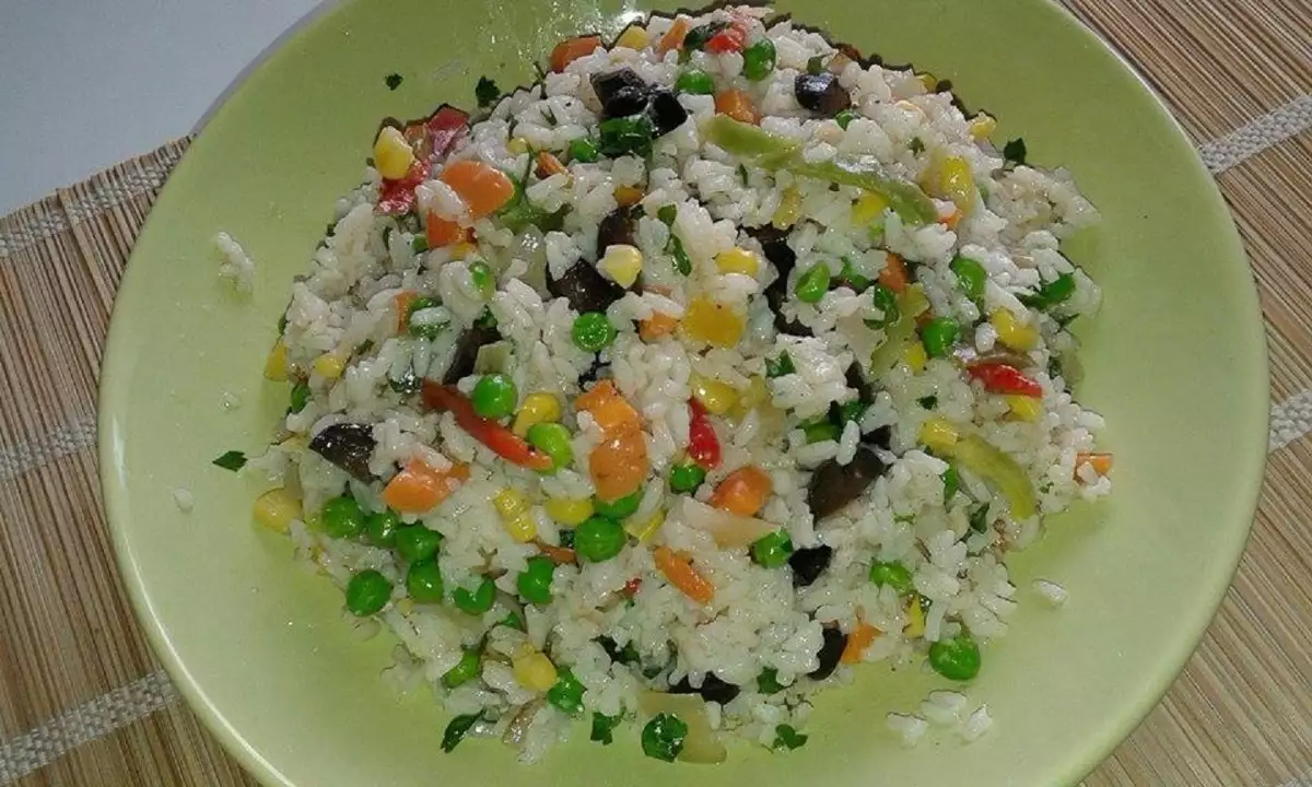 Пържен Ориз със Зеленчуци