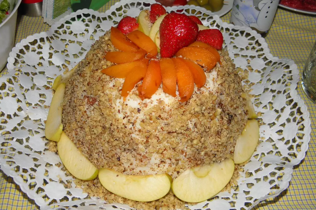 Торта с Желирани Плодове