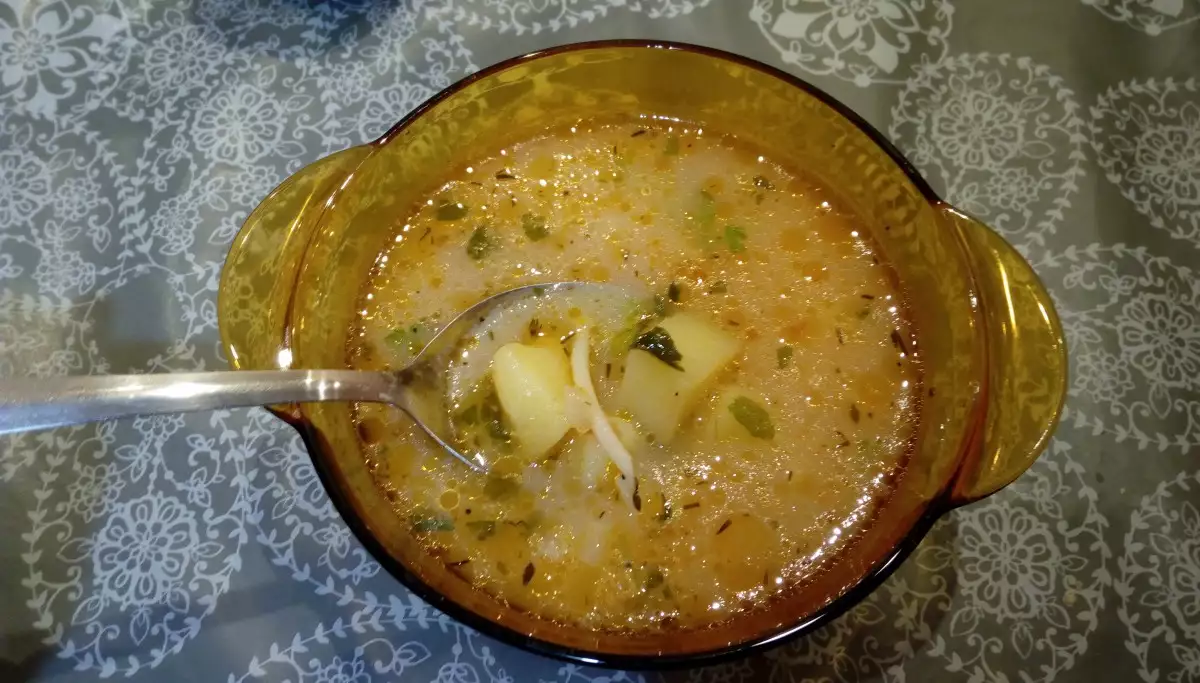 Лесна Картофена Супа с Фиде