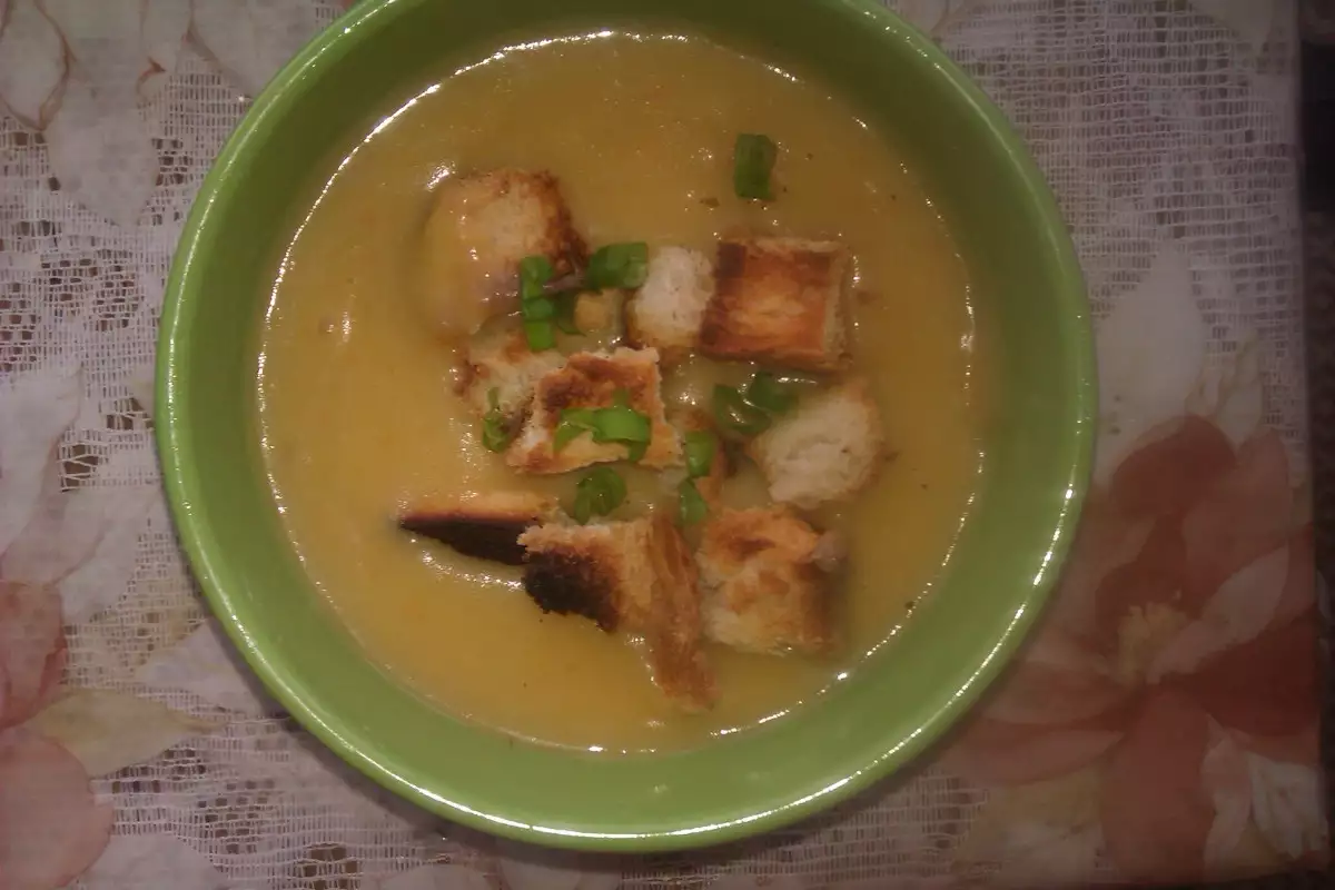 Крем Супа от Спанак и Моркови