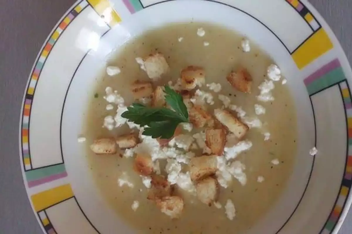 Картофена Крем Супа с Пиле