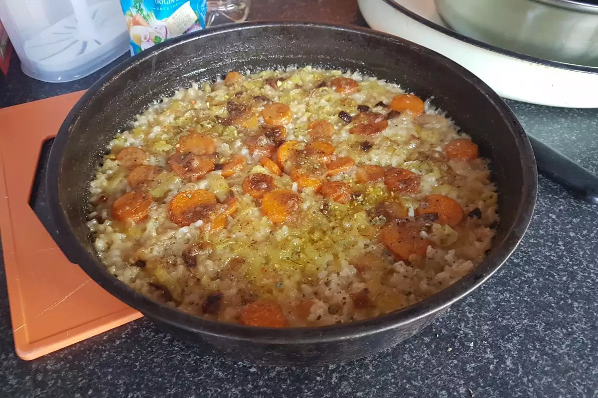 Ориз с Броколи и Моркови