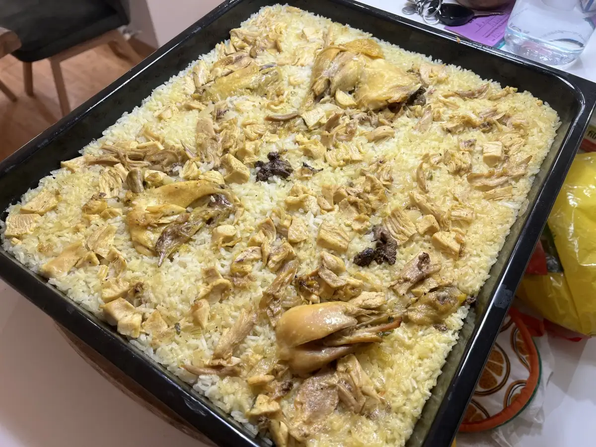 Пиле с Ориз на Фурна