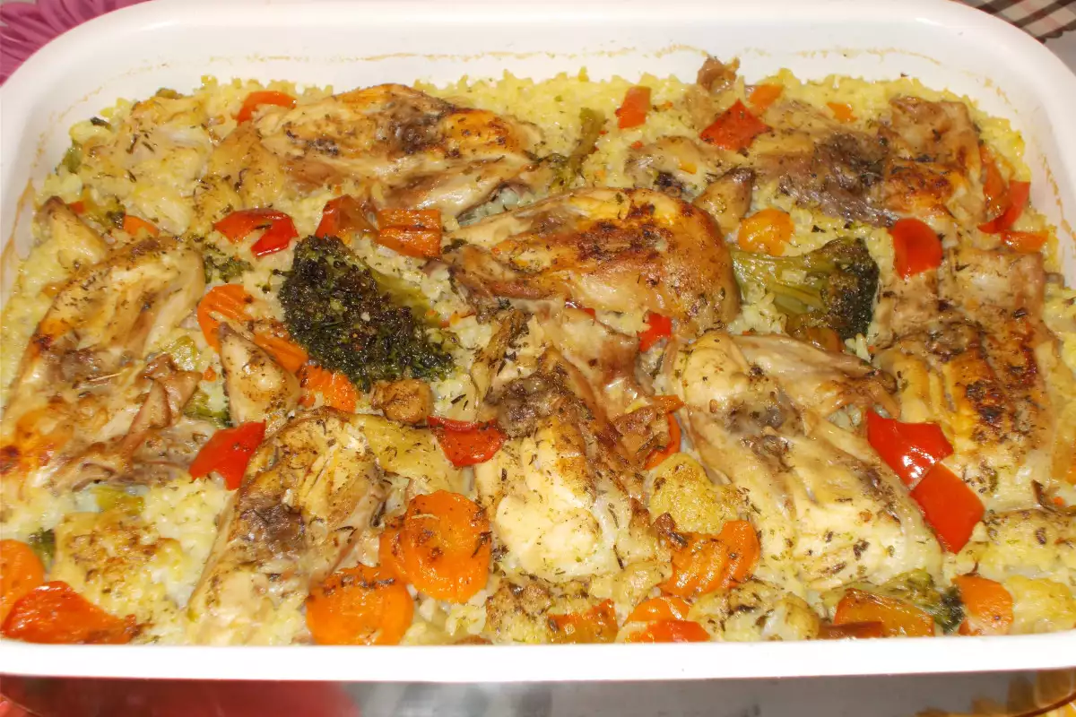 Ориз със Зеленчуци на Фурна