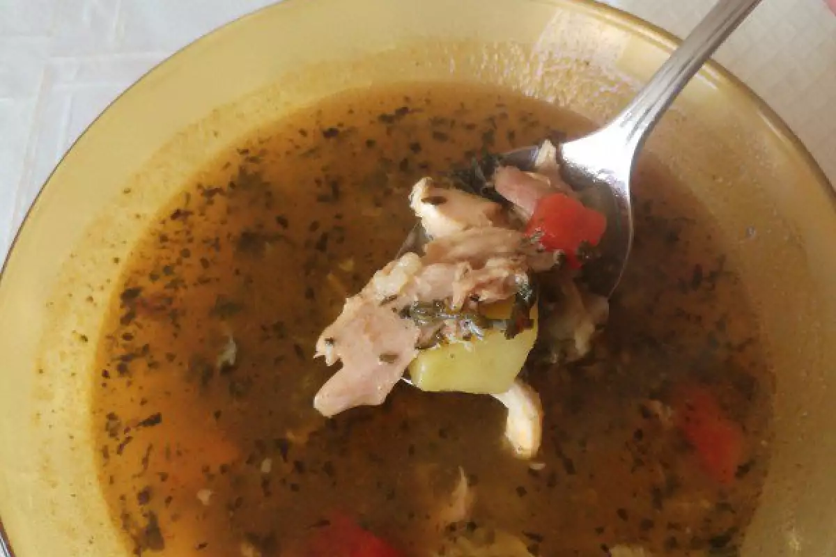 Пилешка Супа с Коприва