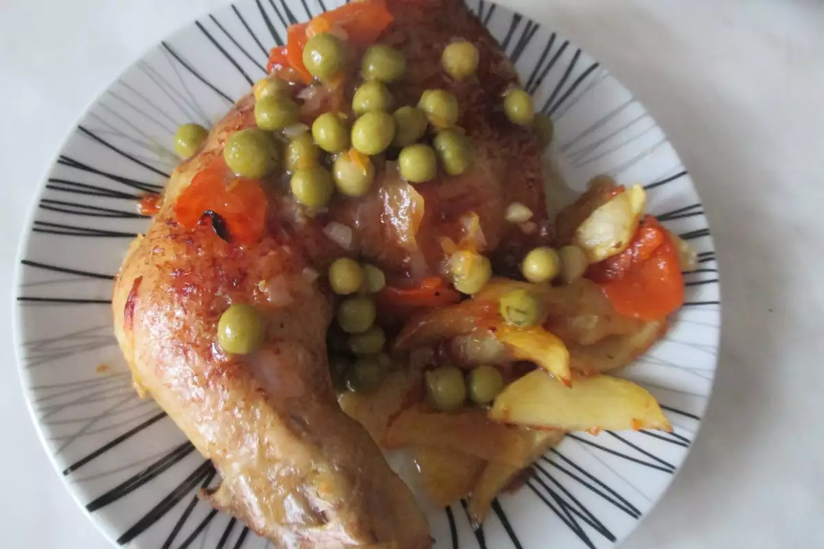 Мариновани Пилешки Бутчета с Картофи