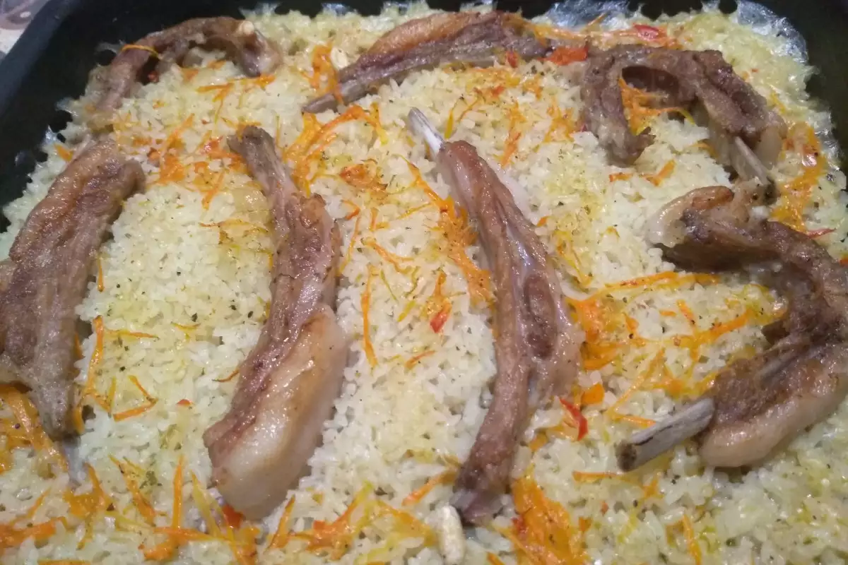 Свински Ребра с Ориз