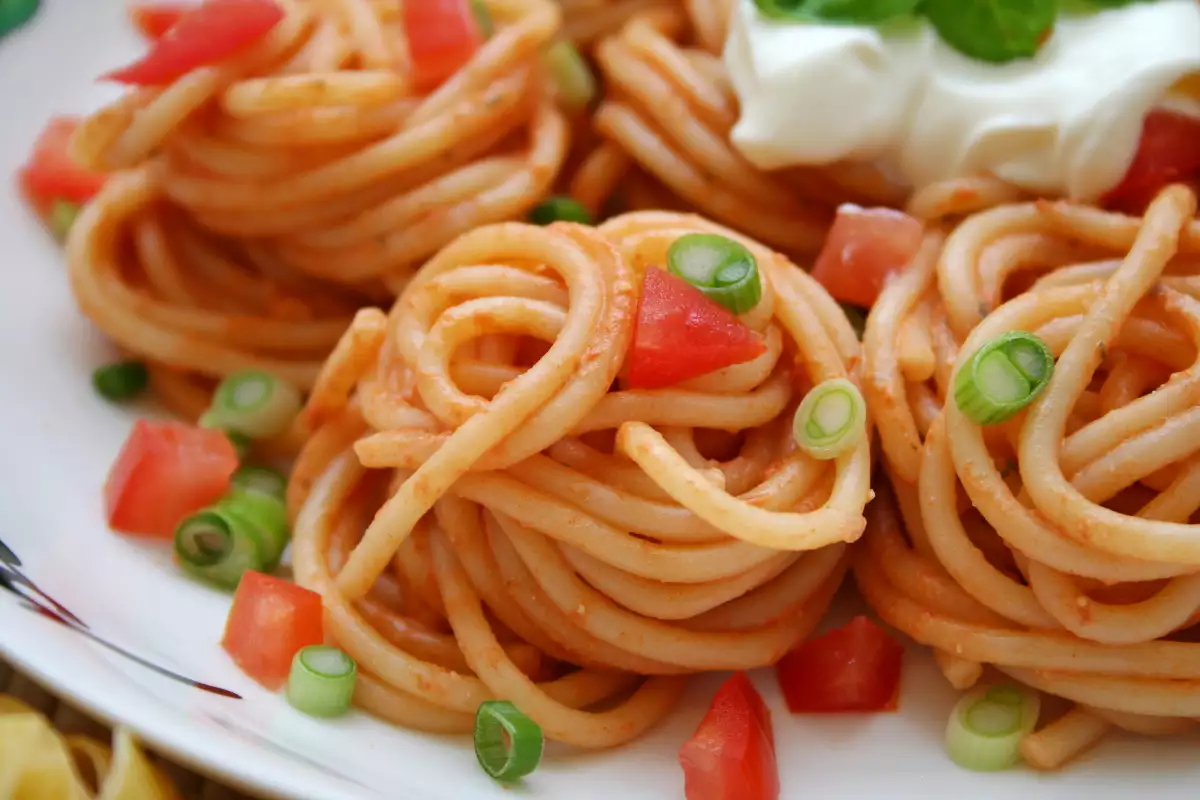 Спагети на Тиган