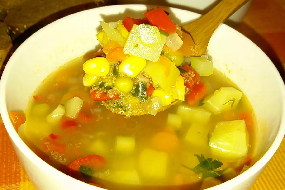 Зеленчукова Супа с Амарант