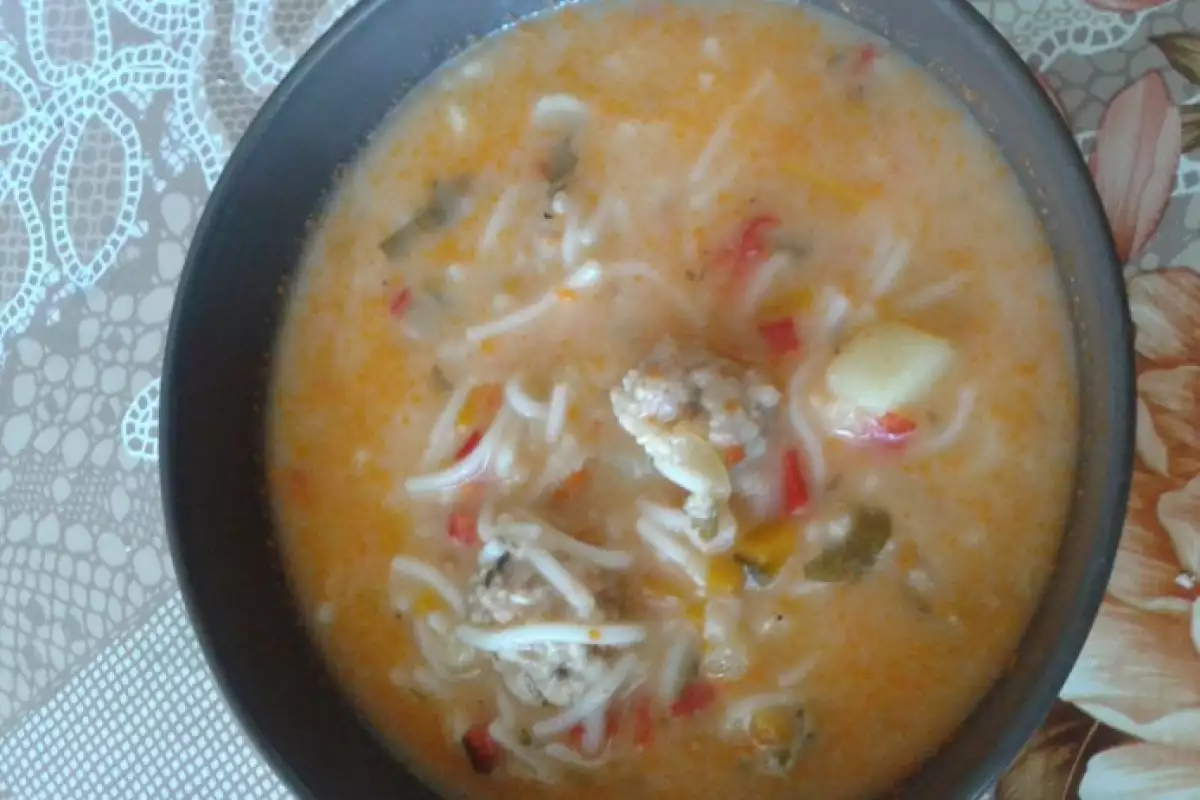 Супа Топчета с Картофи