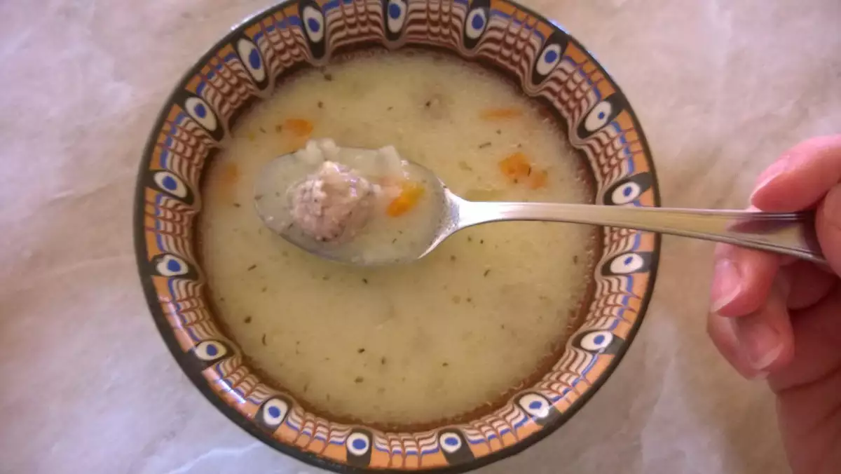 Супа Топчета с Фиде и Картофи