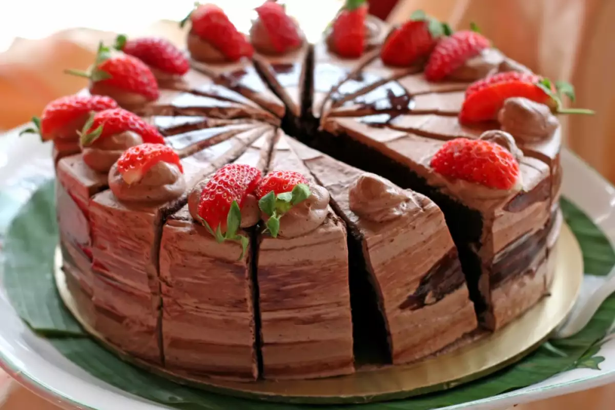 Лесна Шоколадова Торта с Маскарпоне