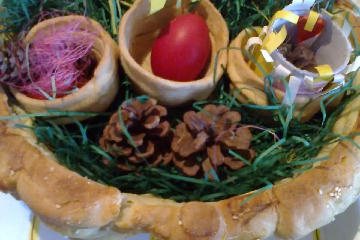 Украса на Великденска Питка