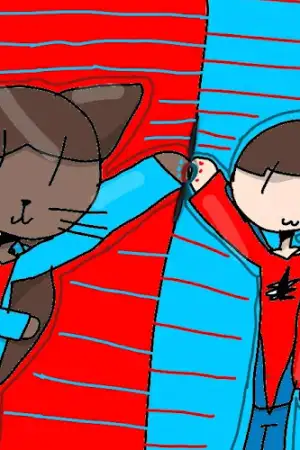 Spider boy and Cat !!!