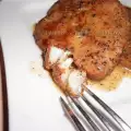 Котлети от акула в сос от горчица и мед