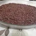 Бисквитена торта с два вида шоколад
