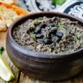 Бърз хумус от черен боб