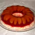 Желиран десерт с праскови