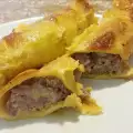 Канелони от палачинки с кайма и вкусна заливка