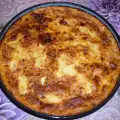Двойно къпана баница с кори на сач
