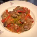 Кавърма от пилешки сърца