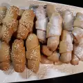 Пухкави кифлички с локум и сладко