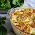 Огретен от картофи и праз