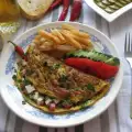 Омлет със спанак и вкусна плънка