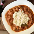 Пилешки кебап с червено вино