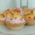 Бързи тарталети с праскови