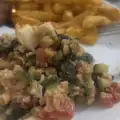 Салата със спанак и булгур