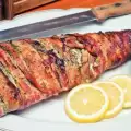 Скумрия в бекон