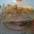 Палачинкова торта с орехи
