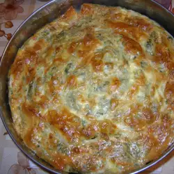 Баница с лапад (зелник)