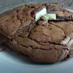 Брауни Бисквитки с два вида шоколад