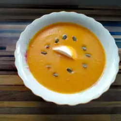 Диетична крем супа от тиква