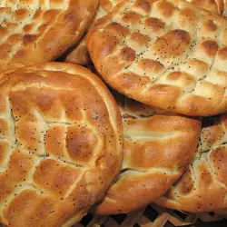 Класически плосък турски хляб