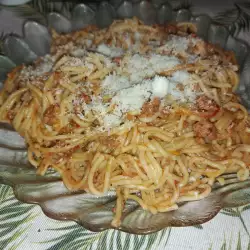 Спагети с кайма в Instant Pot