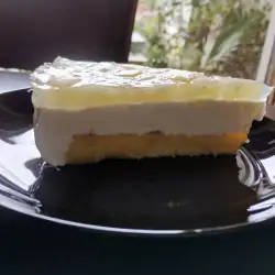 Желирана торта с ананас