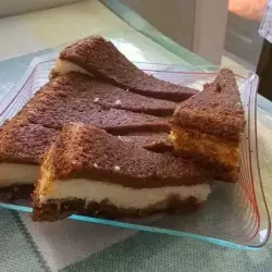 Кокосова торта с грис