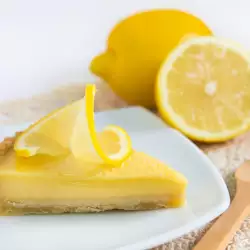 Лимонов чийзкейк със сметана