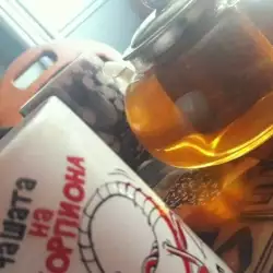 Мурсалски чай със сушени праскови