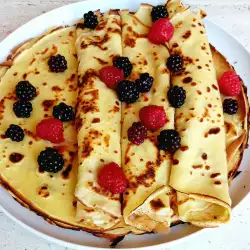 Класически копринени палачинки